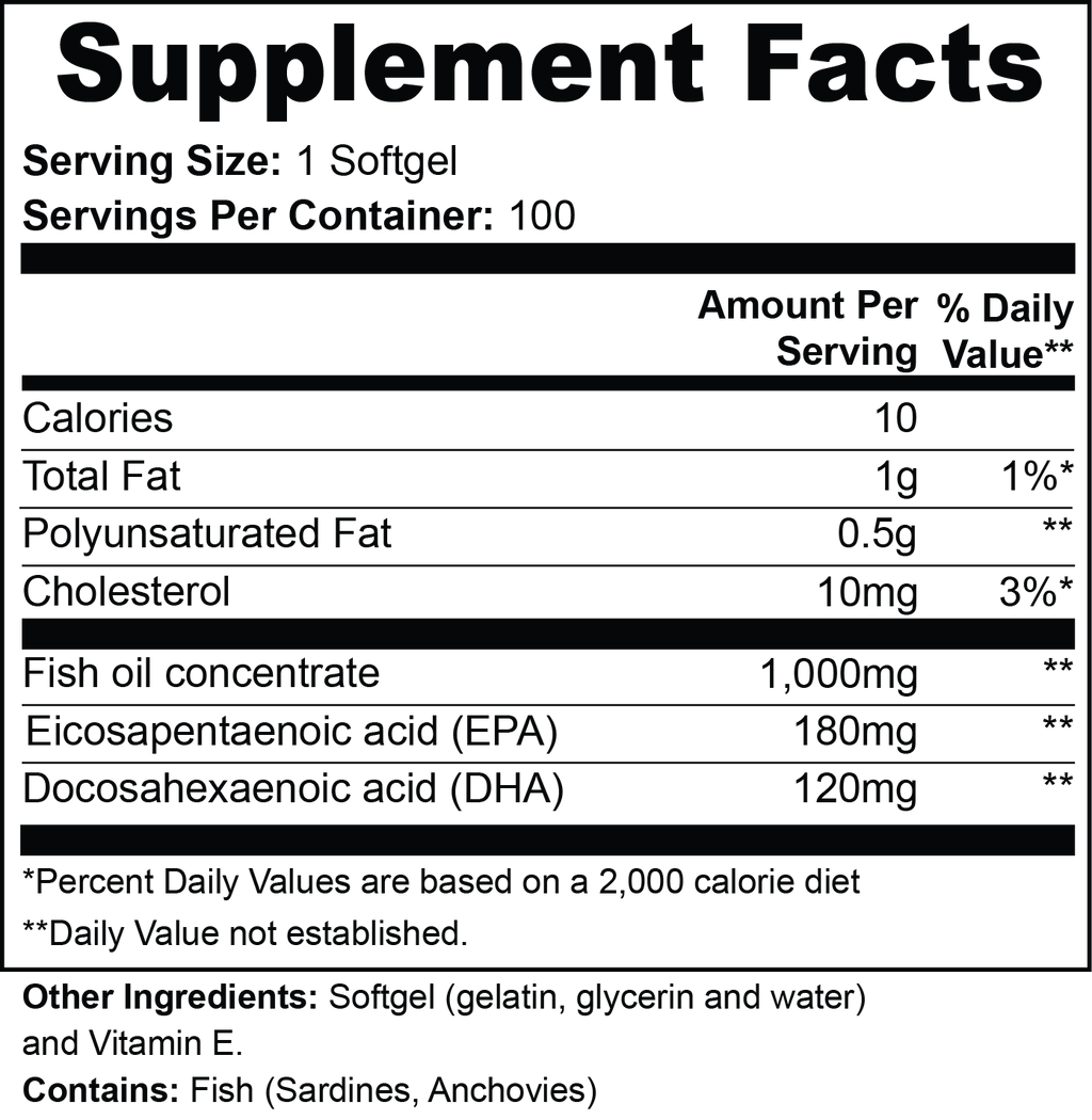 Omega-3 Fish Oil