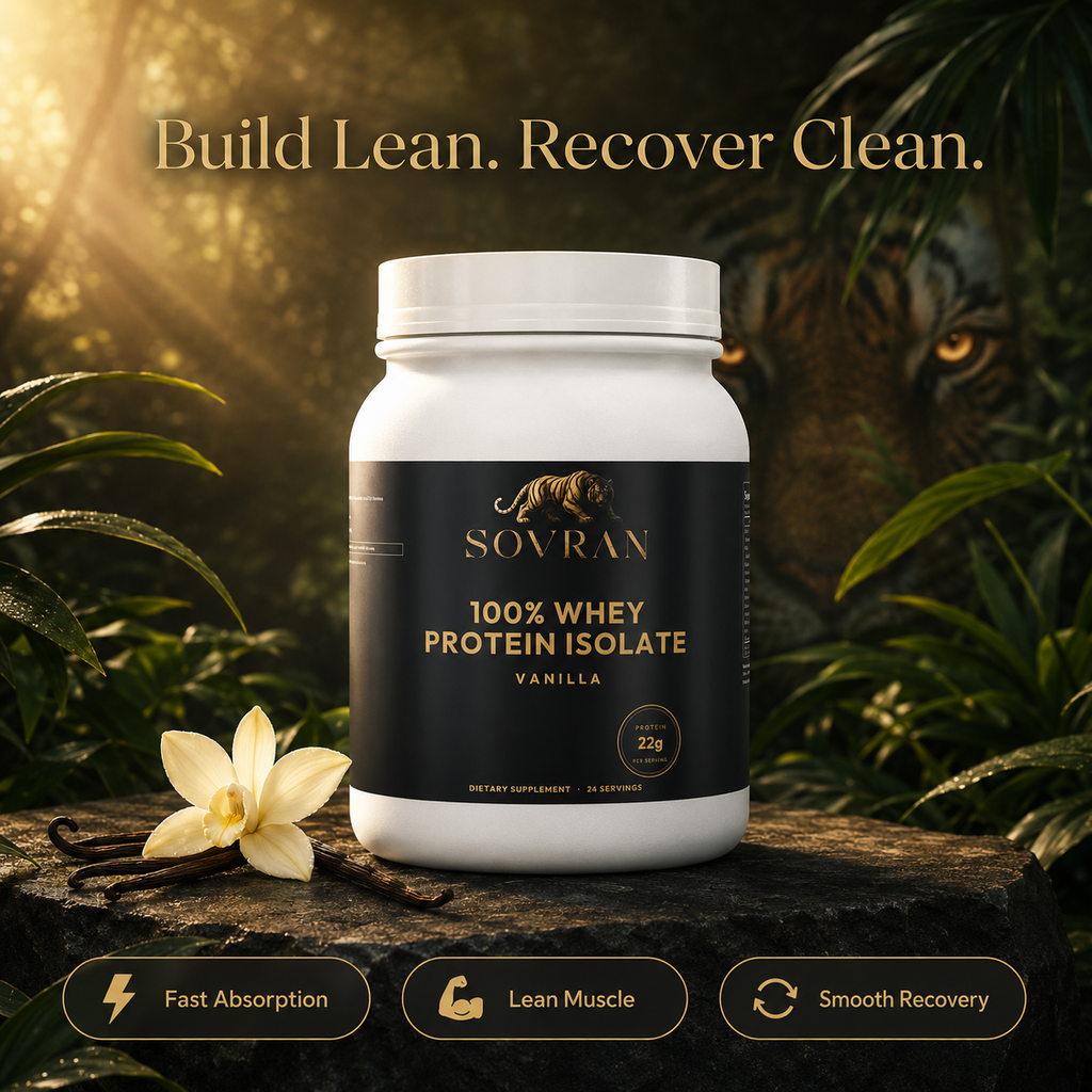 100% Whey Protein Isolate (Vanilla)